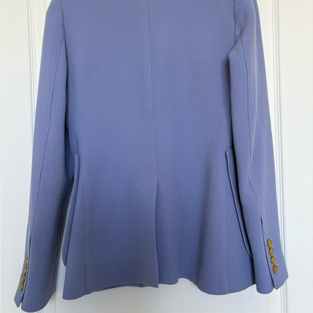 Smythe Women's Portrait Lavender Blazer with Gold Buttons - Picture 6 of 8